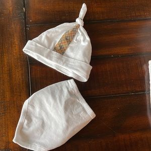 Burberry Baby Hat & Bib